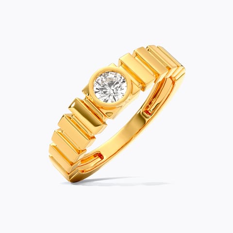 Arvion Solitaire Ring for Men Arvion Solitaire Ring for Men