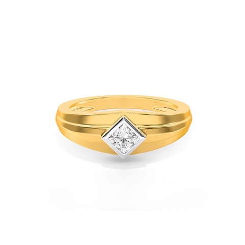 Kite Tapered Solitaire Ring for Men Kite Tapered Solitaire Ring for Men