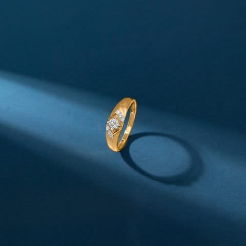 Knife Edge Solitaire Ring for Men Knife Edge Solitaire Ring for Men