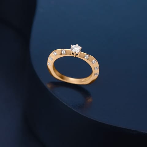 Quad Shine Solitaire Ring Quad Shine Solitaire Ring