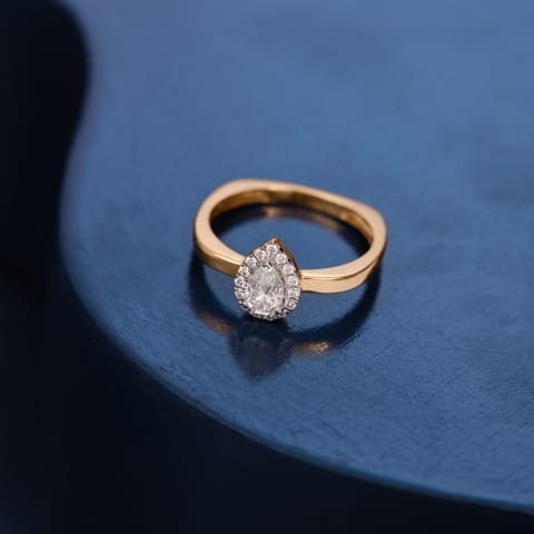 Teardrop Solitaire Ring Teardrop Solitaire Ring