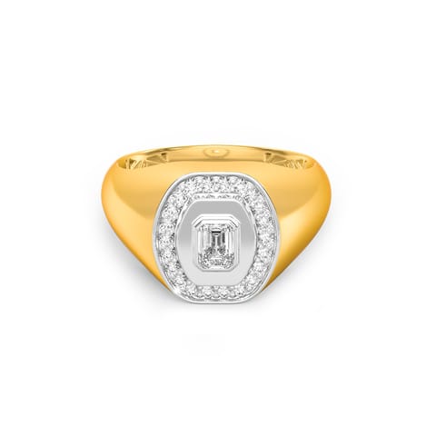 Vector Solitaire Ring for Men