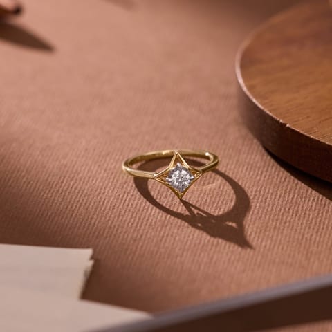 Refined Radiance Solitaire Ring Refined Radiance Solitaire Ring