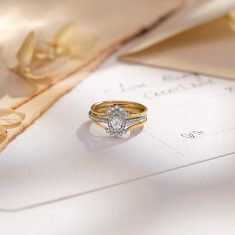 Diadem Solitaire Ring