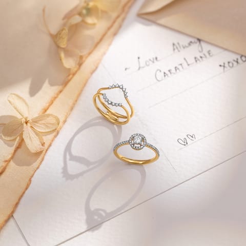 Tiara Solitaire Ring