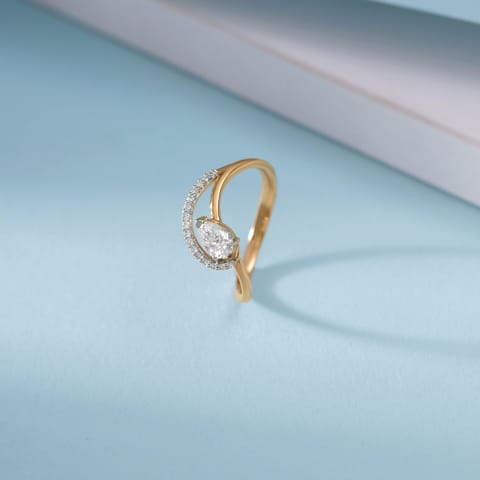 Everlasting Spark Solitaire Ring