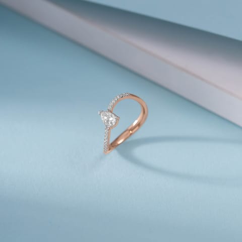 Serene Solitaire Ring