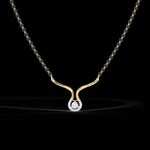 Aahana Solitaire Mangalsutra Aahana Solitaire Mangalsutra