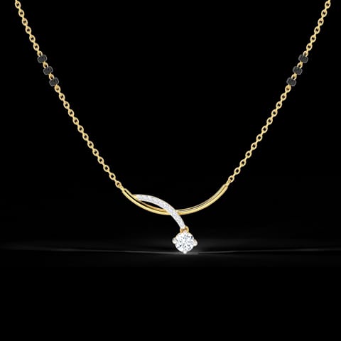 Saira Solitaire Mangalsutra Saira Solitaire Mangalsutra