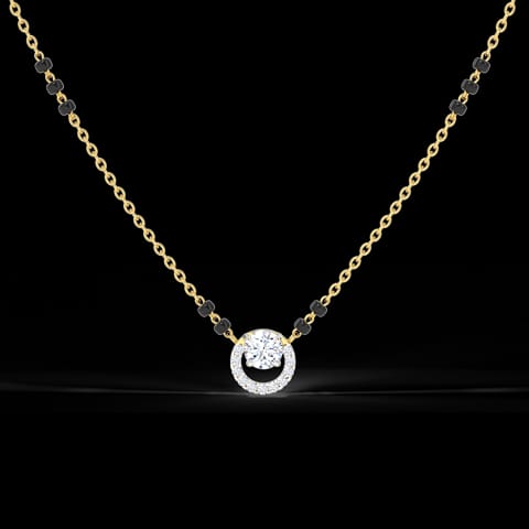 Kresha Solitaire Mangalsutra Kresha Solitaire Mangalsutra