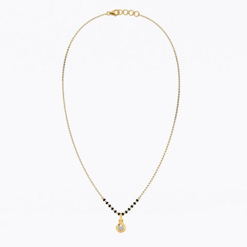 Reeva Solitaire Mangalsutra Reeva Solitaire Mangalsutra