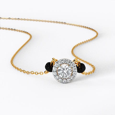 Aster Solitaire Mangalsutra Aster Solitaire Mangalsutra