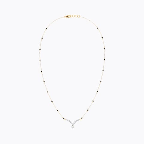 Meher Solitaire Mangalsutra Meher Solitaire Mangalsutra