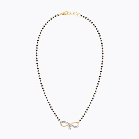 Tia Infinity Solitaire Mangalsutra Tia Infinity Solitaire Mangalsutra