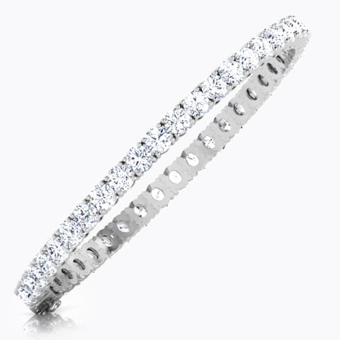 Ethereal Solitaire Tennis Bracelet