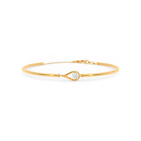 Eternal Spark Solitaire Bracelet