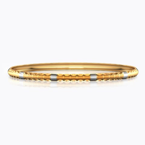 Four Tone Gold Bangle Set of 4