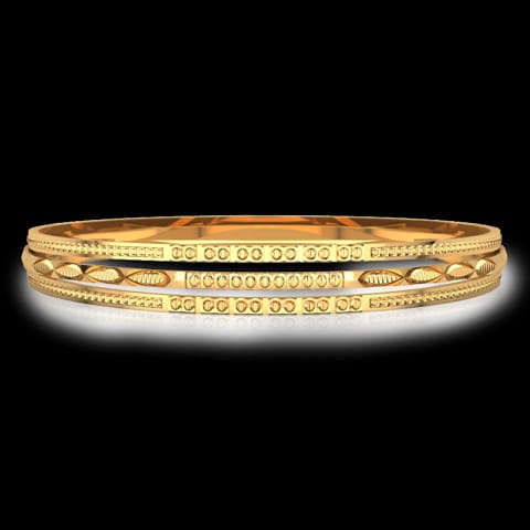 Deco Texture Gold Bangle Deco Texture Gold Bangle