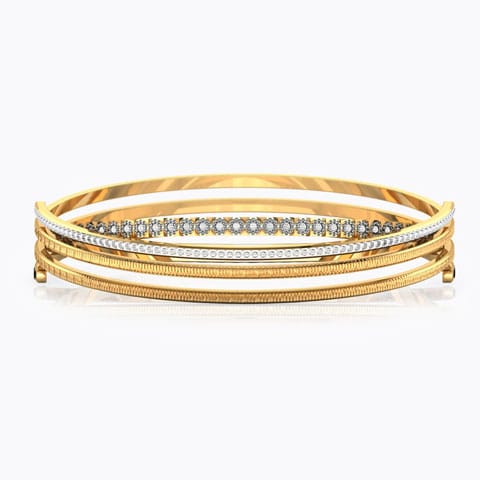 Twine Deco Gold Bangle