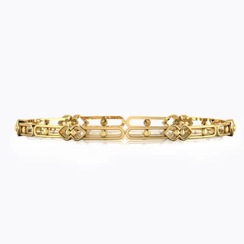 Maisie Interlaced Gold Bangle Maisie Interlaced Gold Bangle