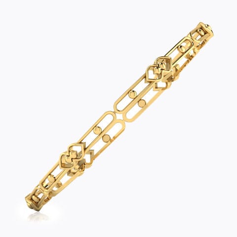 Maisie Interlaced Gold Bangle Maisie Interlaced Gold Bangle