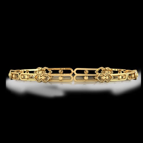 Maisie Interlaced Gold Bangle Maisie Interlaced Gold Bangle