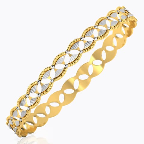Marquise Cutout Gold Bangle Marquise Cutout Gold Bangle