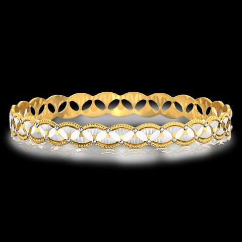 Marquise Cutout Gold Bangle Marquise Cutout Gold Bangle