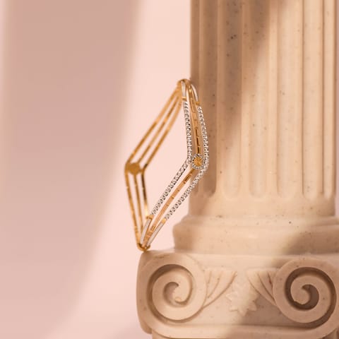 Golden Whispe Gold Bangle