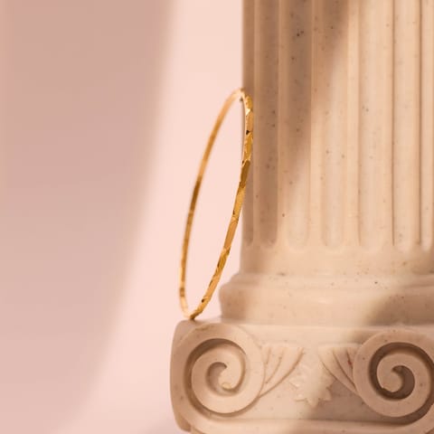 Amber Shine Gold Bangle