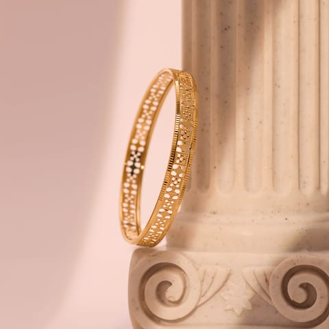 Eternal Cutout Gold Bangle
