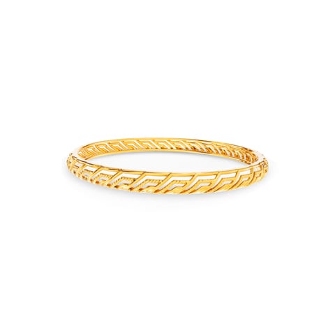 Modern Lace 9KT Gold Bangles