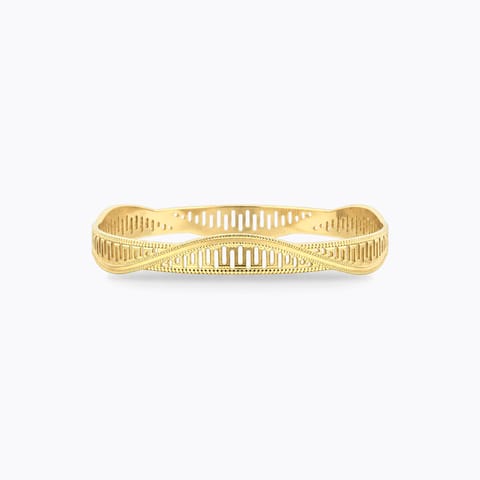 Weaving Streaks Gold Bangle Weaving Streaks Gold Bangle
