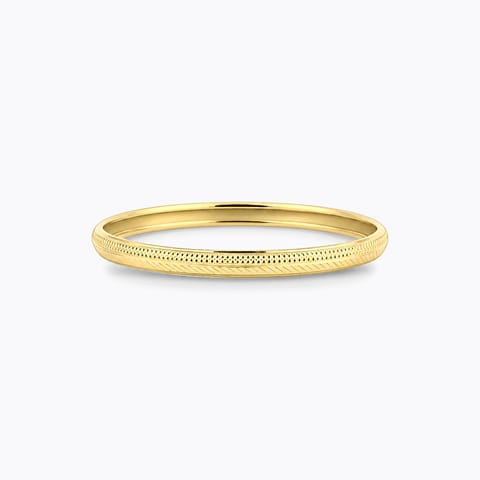 Embossed Briiliance Gold Bangle Embossed Briiliance Gold Bangle