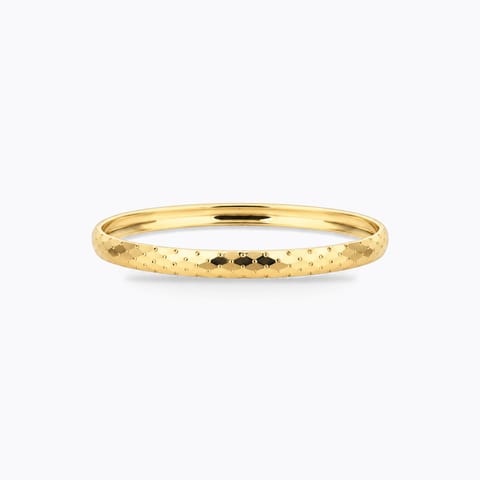 Printed Mesh Gold Bangle Printed Mesh Gold Bangle