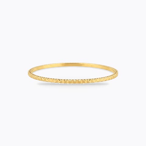 Auric Embossed Gold Bangle Auric Embossed Gold Bangle