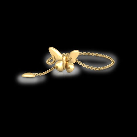 Butterfly Gold Flexi Ring Butterfly Gold Flexi Ring