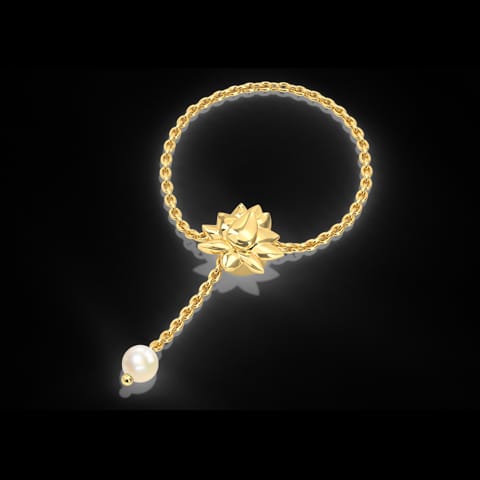 Blooming Pearl Flexi Ring