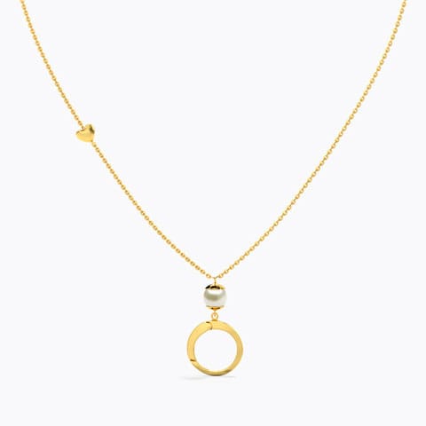 Halo Charm Holder Necklace Halo Charm Holder Necklace