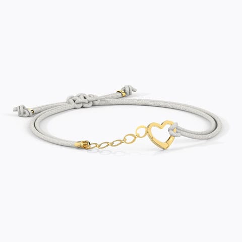Adore Charm Holder Gold Bracelet