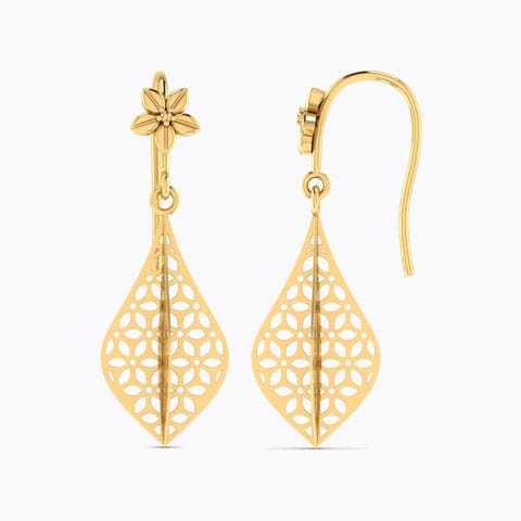 Misha Drop Gold Earrings Misha Drop Gold Earrings