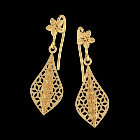 Misha Drop Gold Earrings Misha Drop Gold Earrings