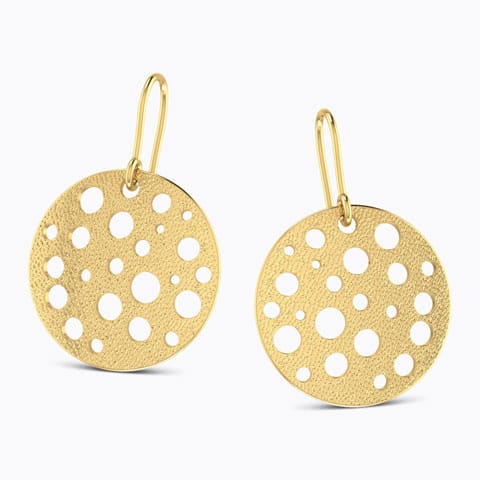 Circle Drop Earrings