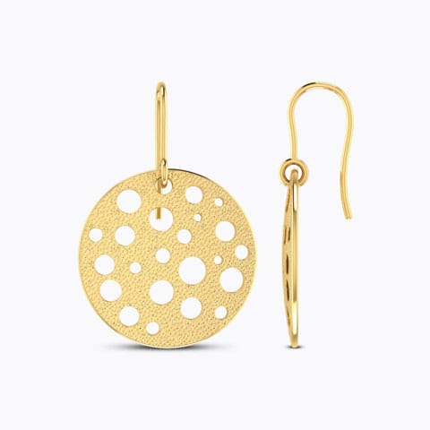 Circle Drop Earrings