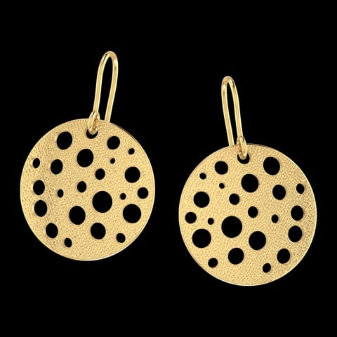 Circle Drop Earrings