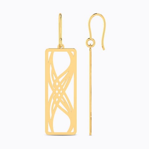 Rectangular Drop Earrings