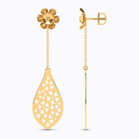 Floral Droplet Lace Earrings Floral Droplet Lace Earrings