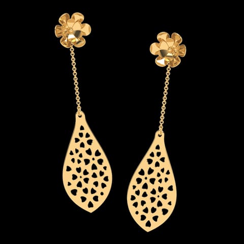 Floral Droplet Lace Earrings Floral Droplet Lace Earrings