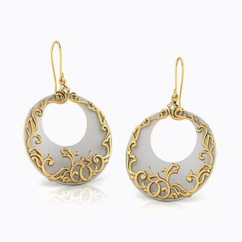 Siri Dual Tone Chand Bali