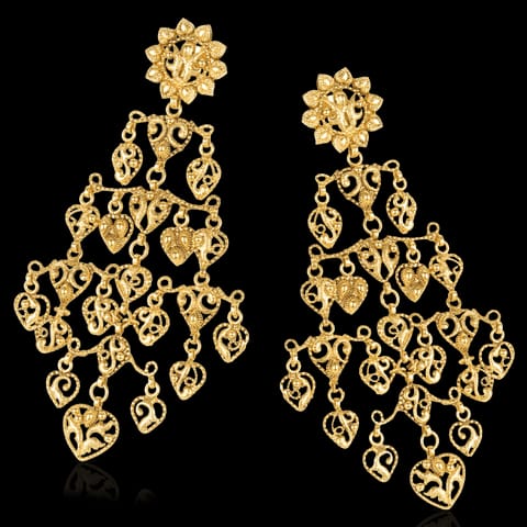 The Hidden Jhaali Earrings The Hidden Jhaali Earrings